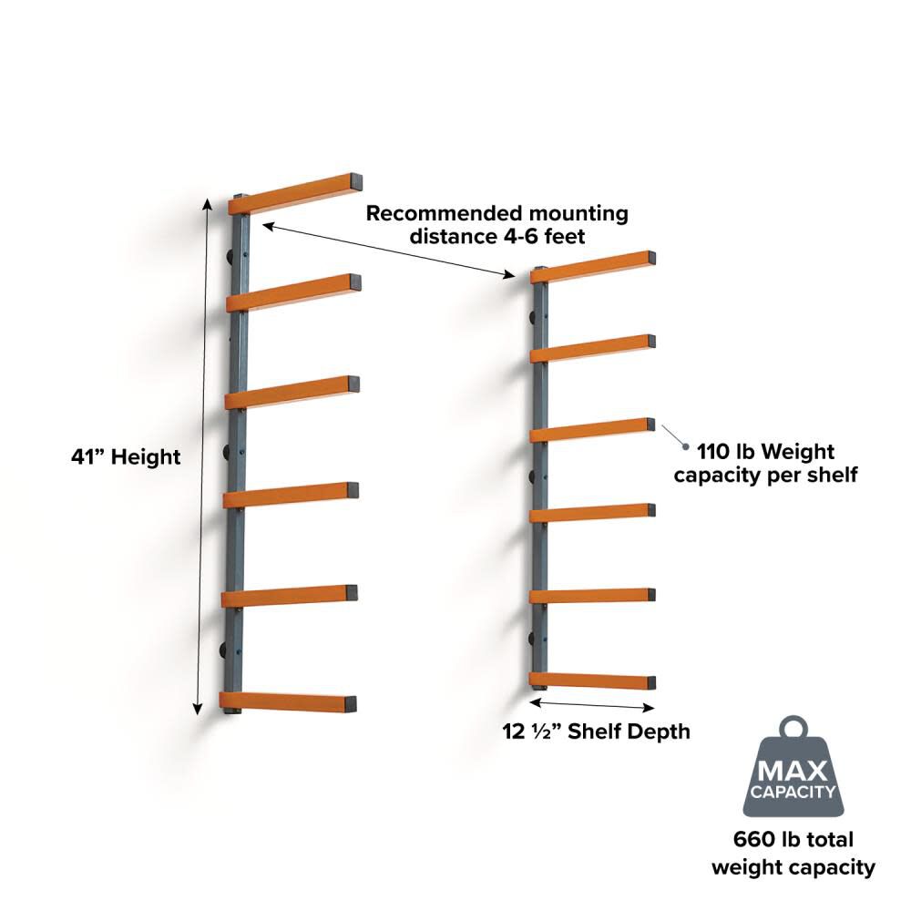 Wood Storage Rack PBR-001