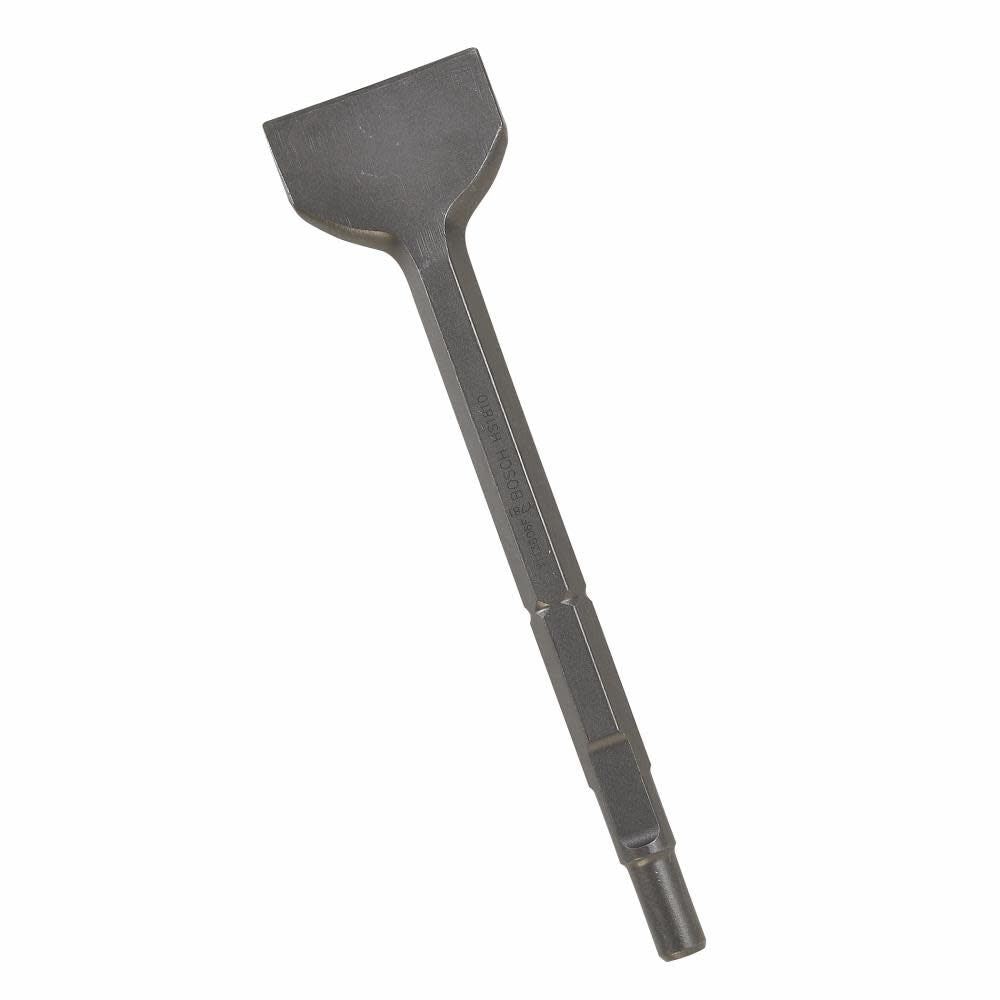 1 1/2in x 12in Scaling Chisel Tool Round Hex/Spline Hammer Steel HS1816