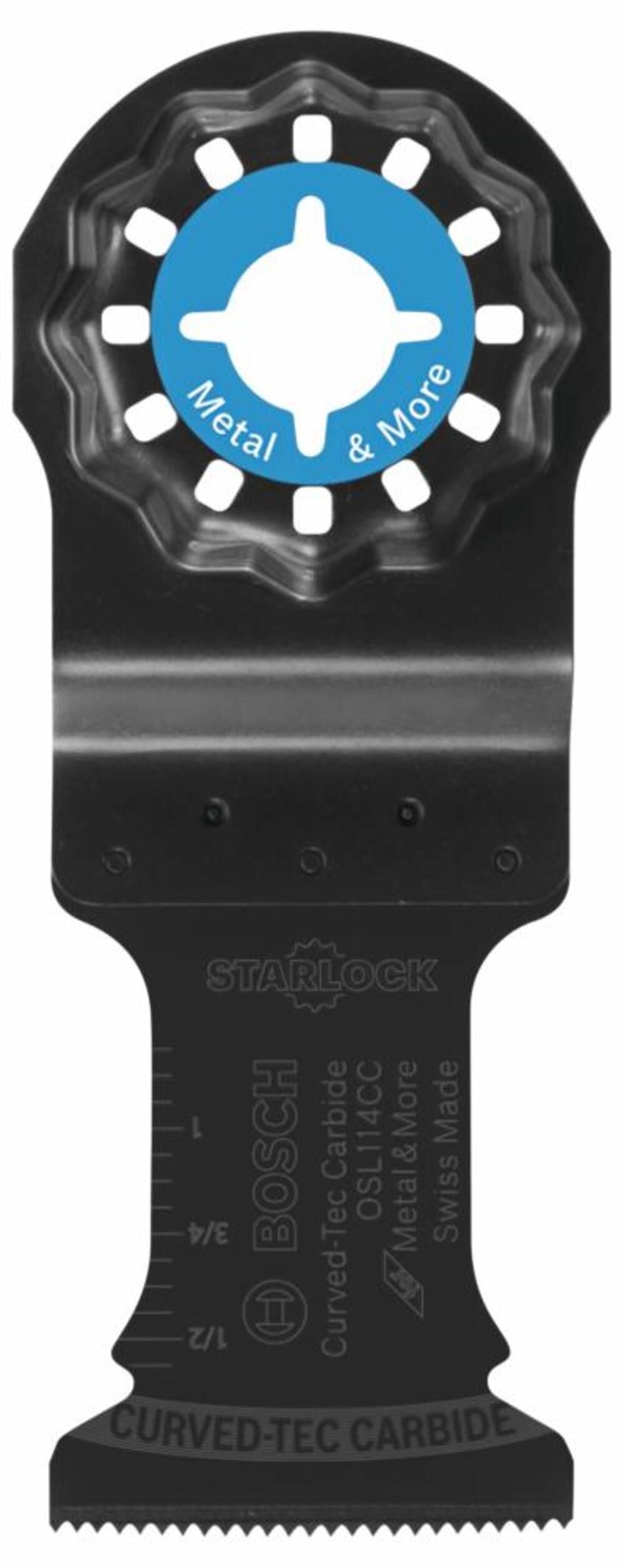 1-1/4 In. Starlock Oscillating Multi-Tool Curved-tec Carbide Extreme Plunge Blade OSL114CC