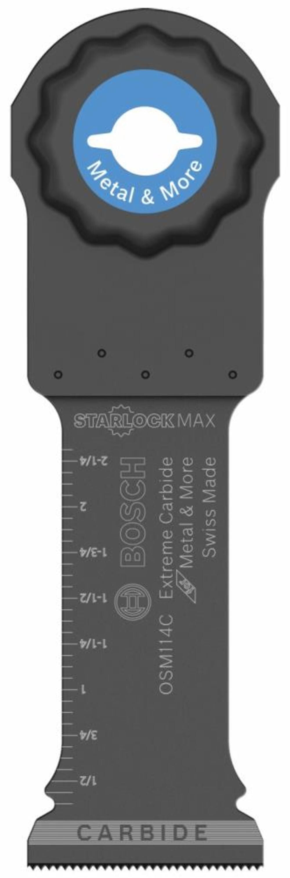 1-1/4 In. StarlockMax Oscillating Multi Tool Carbide Plunge Cut Blade OSM114C