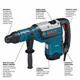 13.5-Amp 1-3/4-in Spline Variable Speed Corded Rotary Hammer Drill RH745