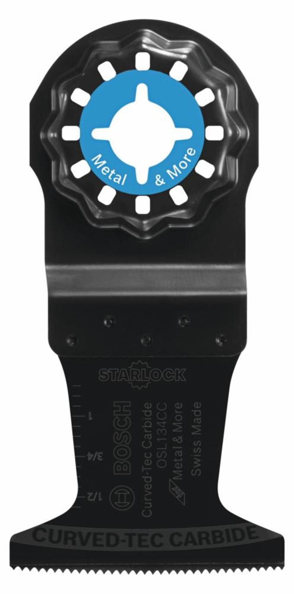 1-3/4 In. Starlock Oscillating Multi-Tool Curved-tec Carbide Extreme Plunge Blade OSL134CC