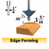 5/8-in Carbide-tipped Chamfer Router Bit 85298MC