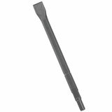 1 In. x 12 In. Flat Chisel Tool Round Hex/Spline Hammer Steel HS1811