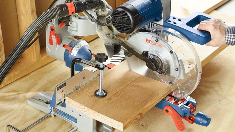 Glide 10-in 15-Amp Dual Bevel Sliding Compound Corded Miter Saw CM10GD