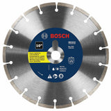 10 In. Standard Segmented Rim Diamond Blade for Universal Rough Cuts DB1041S