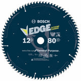 12 In. 80 Tooth Edge Circular Saw Blade for Extra-Fine Finish DCB1280