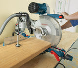 Glide 12-in 15-Amp Dual Bevel Sliding Compound Corded Miter Saw GCM12SD