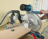 Glide 12-in 15-Amp Dual Bevel Sliding Compound Corded Miter Saw GCM12SD