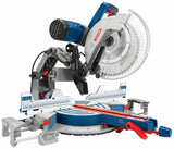 Glide 12-in 15-Amp Dual Bevel Sliding Compound Corded Miter Saw GCM12SD