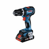 1/2-in 18-volt 4-Amp Variable Speed Brushless Corded Hammer Drill (2-Batteries Included) GSB18V-800CB24