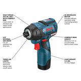 12 V Max EC Brushless Impact Driver Kit PS42-02