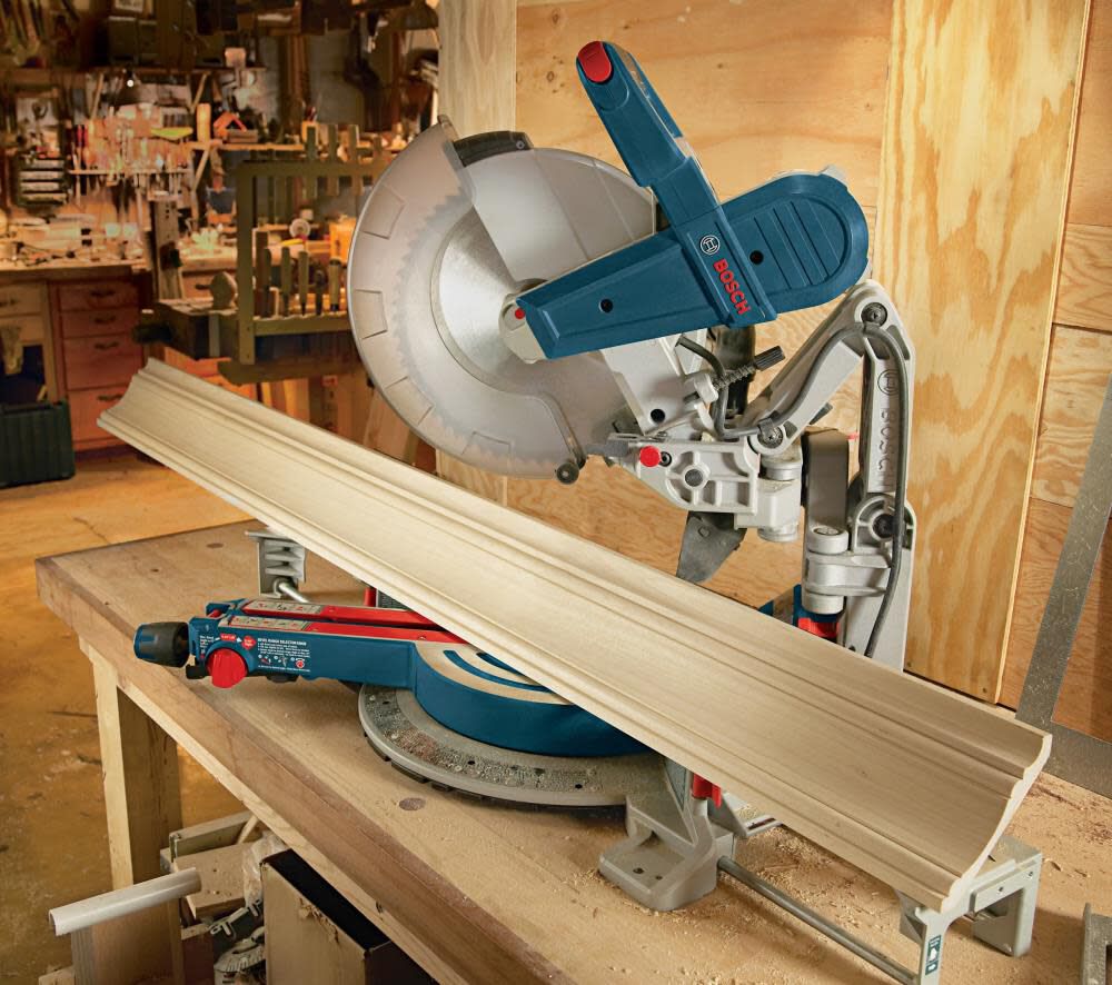 12in Dual Bevel Glide Miter Saw & 18V 5in Random Orbit Sander Kit Bundle GCM12SD-GEX18V-5N-K