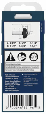 1-1/4-in Carbide-tipped Classical Router Bit 85207MC