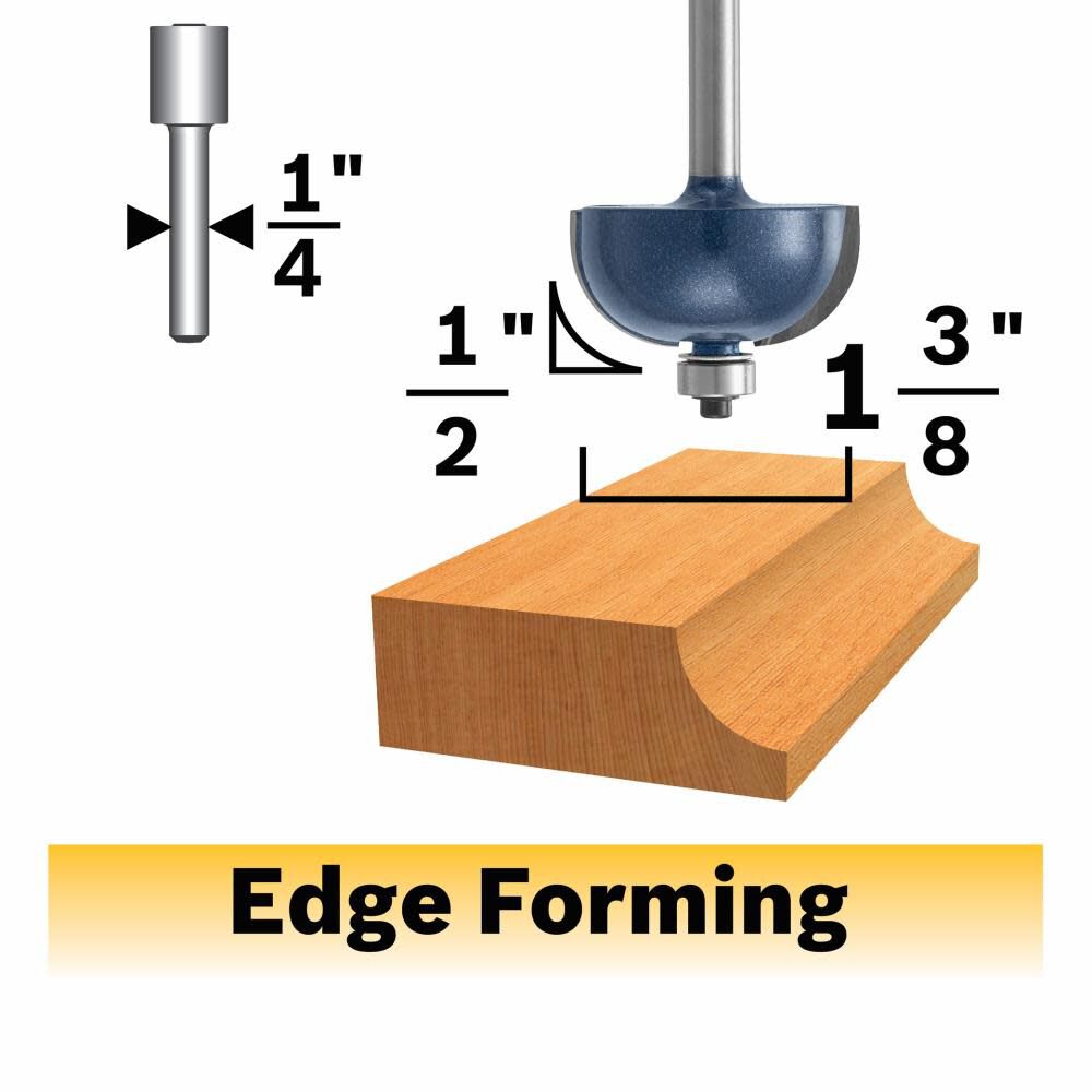 1-1/4-in Carbide-tipped Classical Router Bit 85207MC