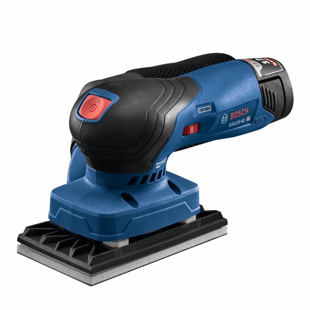 12V 1/4 Sheet Orbital Finishing Sander (Bare Tool) GSS12V-40N