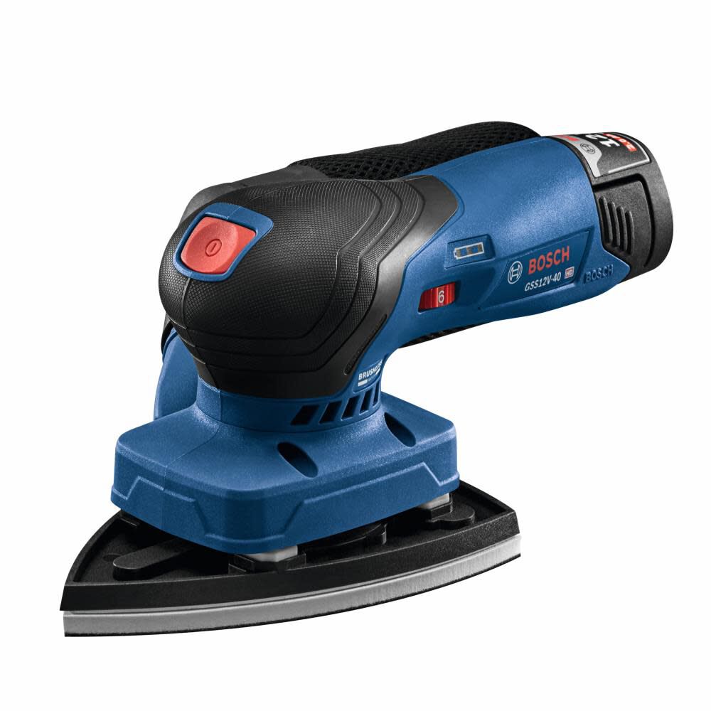 12V 1/4 Sheet Orbital Finishing Sander (Bare Tool) GSS12V-40N