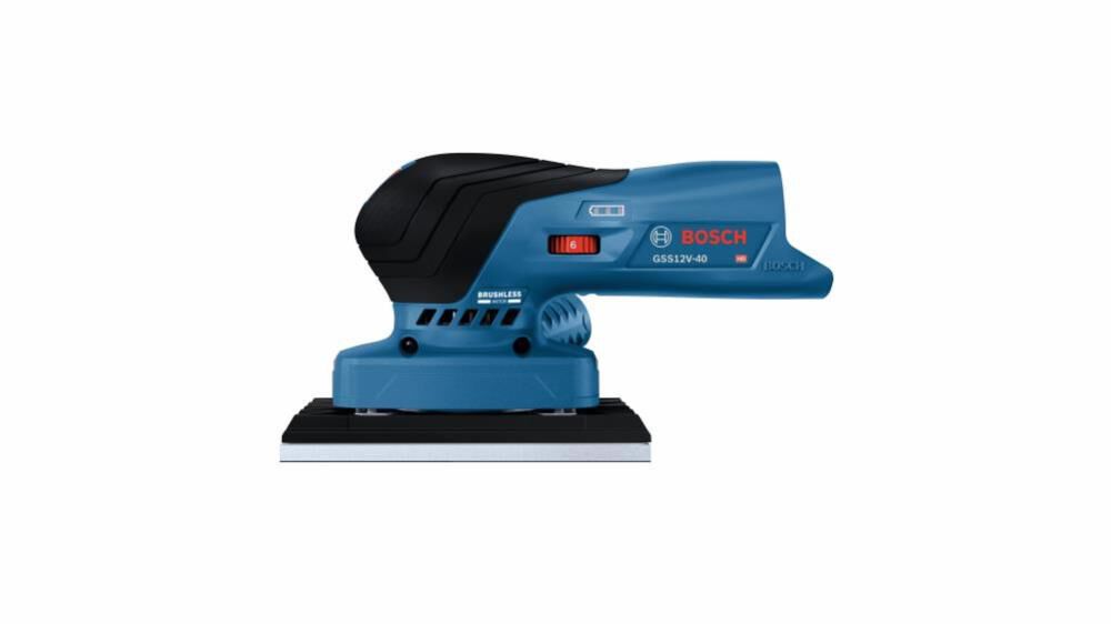 12V 1/4 Sheet Orbital Finishing Sander (Bare Tool) GSS12V-40N