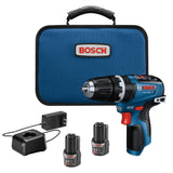 12V Max 3/8in Hammer Drill/Driver Kit with 2 2.0 Ah Batteries GSB12V-300B22