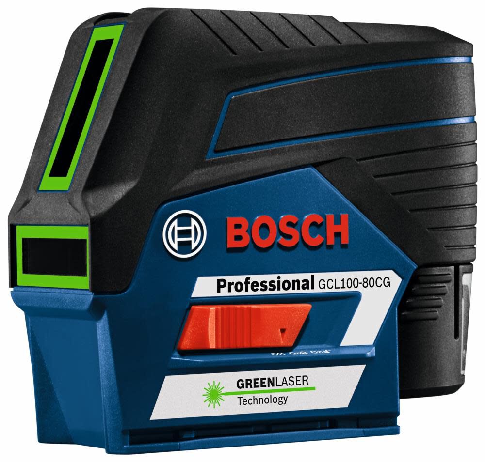 12V Max Connected Green-Beam Cross-Line Laser Kit GCL100-80CG-B