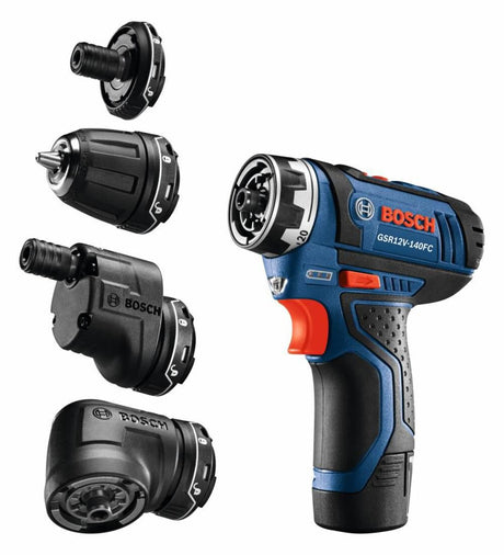 Chameleon 12-volt 1/4-in Keyless Cordless Drill (2-Batteries Included, Charger Included and Soft Bag included) GSR12V-140FCB22