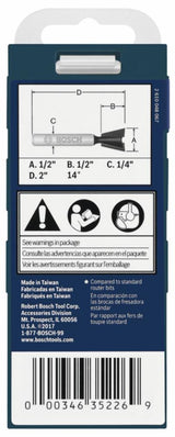 1/2-in Carbide-Tipped Dovetail Router Bit 84703MC