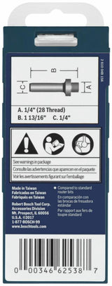 Carbide-Tipped Arbor Lock Mortising Router Bit 82816MC