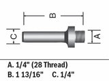 Carbide-Tipped Arbor Lock Mortising Router Bit 82816MC