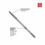 Moil Point x 16-in General Demolition Sds-max Drill Chisel Mortising Bit HS1936