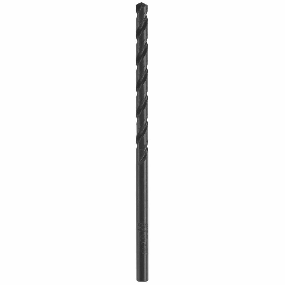 1/8 in x 2 3/4 in Fractional Jobber Black Oxide Drill Bit 2pc BL2135