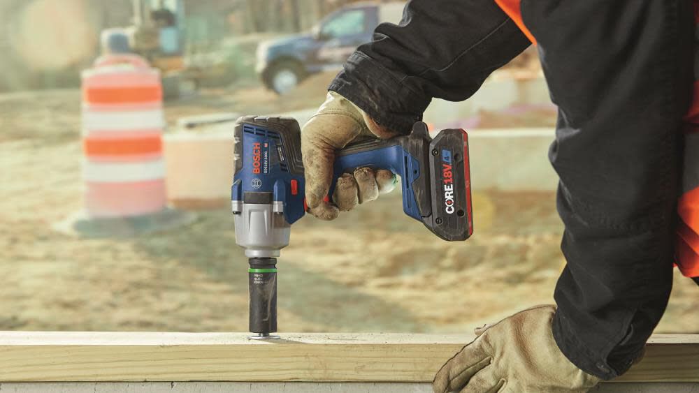 18-volt Variable Speed Brushless 1/2-in square Drive Cordless Impact Wrench (Bare Tool) GDS18V-330CN