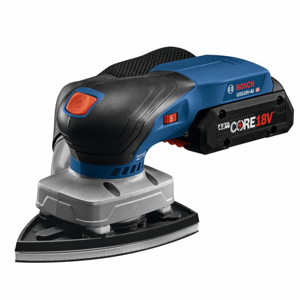 18-Volt Brushless Cordless Variable Speed Orbital Sander with Dust Management (Bare Tool) GSS18V-40N