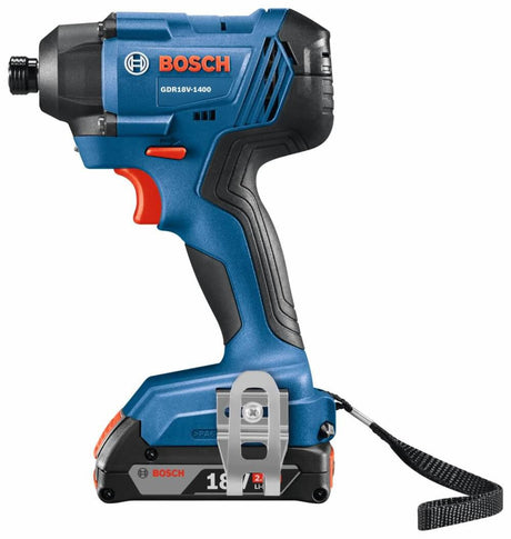 18-volt 1/4-in Cordless Impact Driver (1-Battery Included, Charger Included and Soft Bag included) GDR18V-1400B12