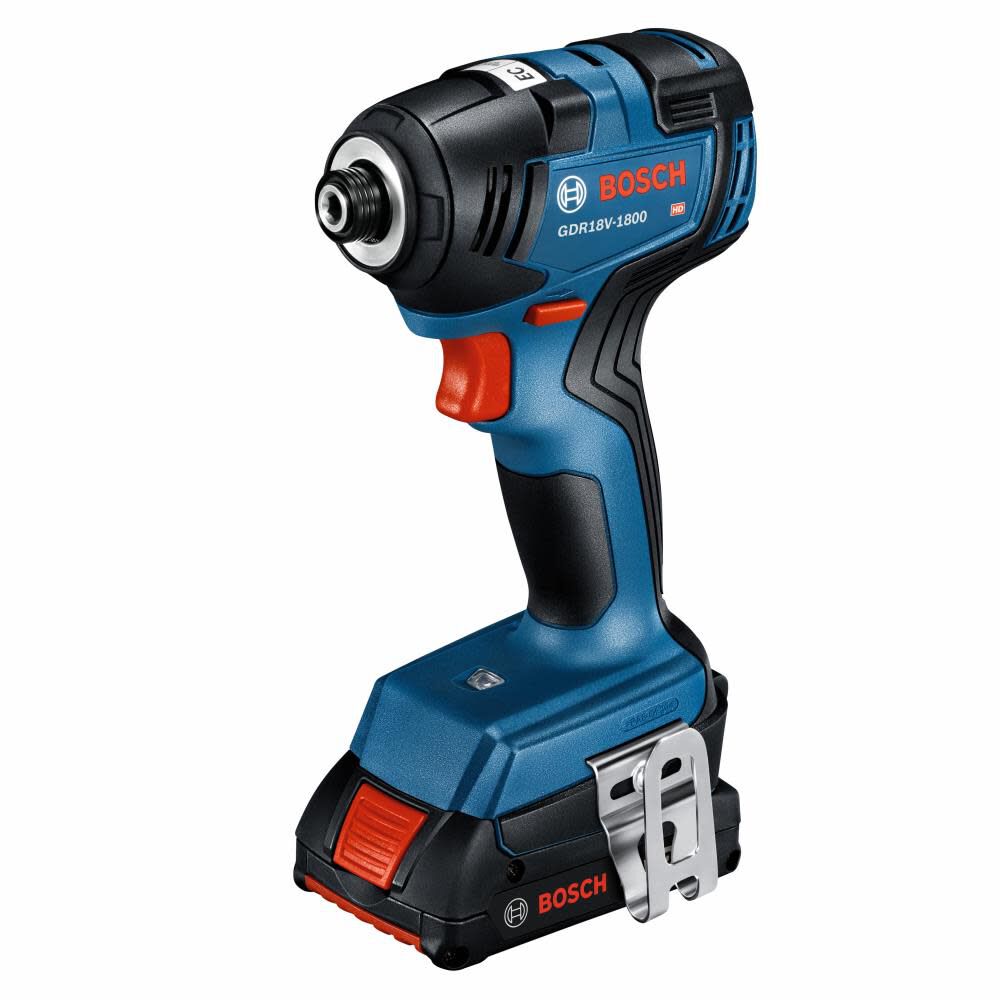 Core18V 1/4-in Brushless Cordless Impact Driver (1-Battery Included, Charger Included and Soft Bag included) GDR18V-1800B12