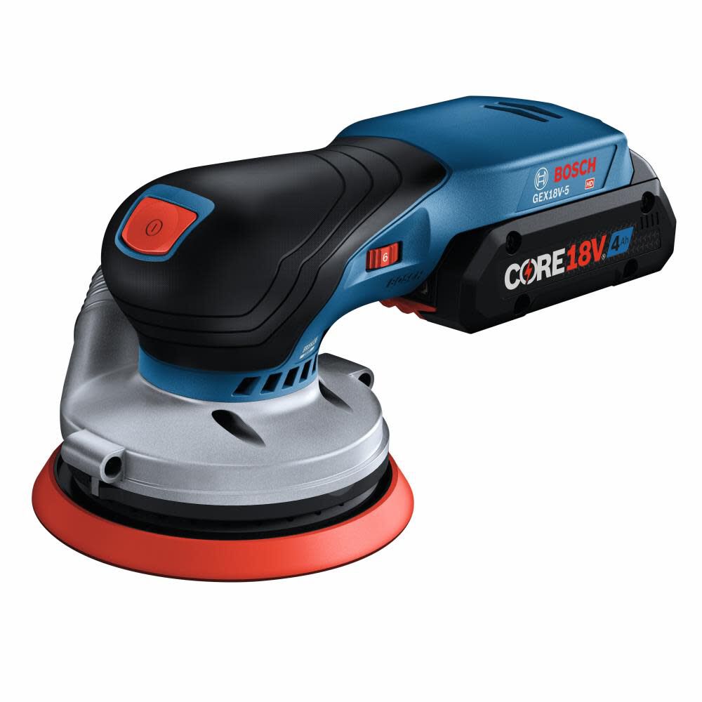 18-Volt 4-Amp Brushless Cordless Variable Speed Orbital Sander with Dust Management (Battery Included) GEX18V-5B15