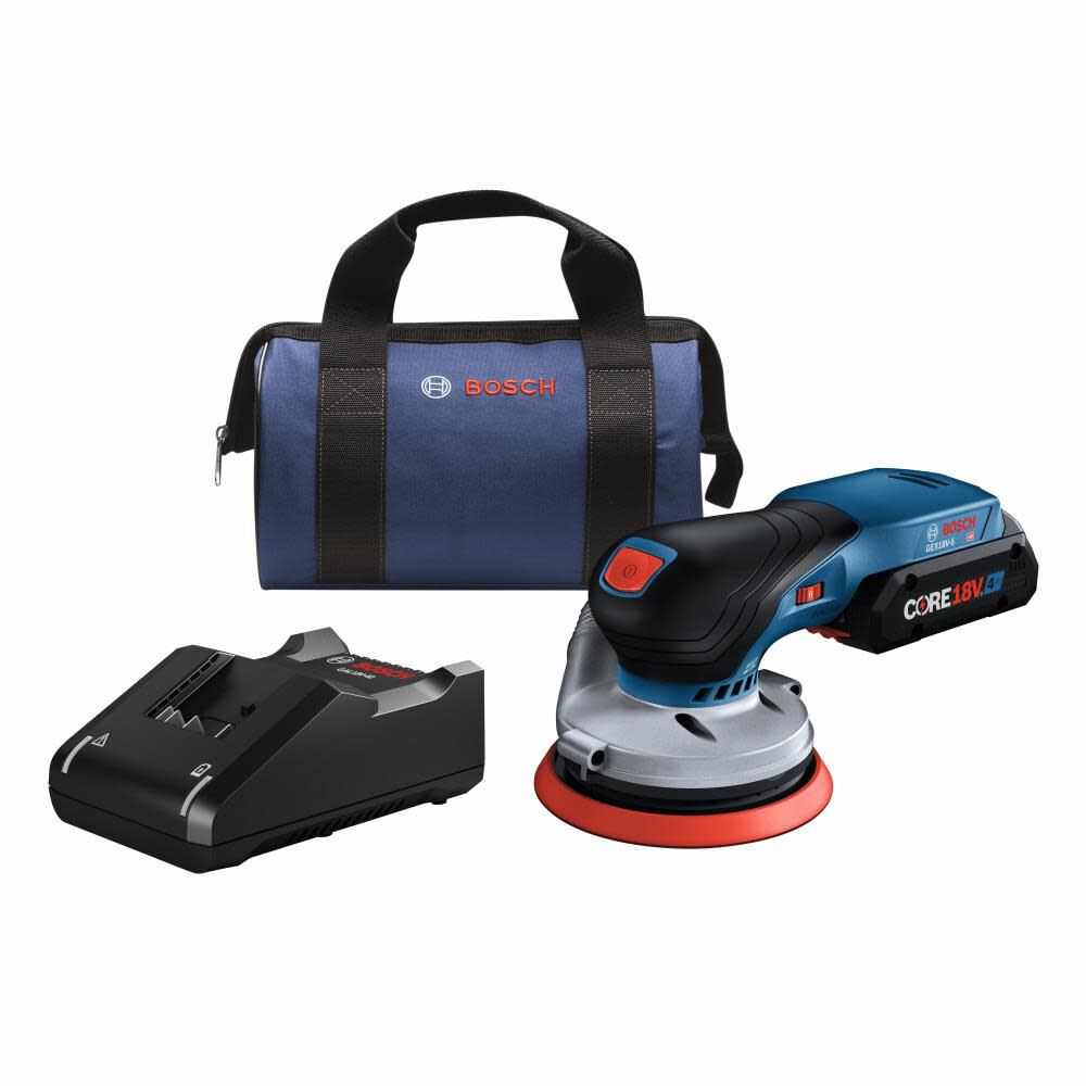 18-Volt 4-Amp Brushless Cordless Variable Speed Orbital Sander with Dust Management (Battery Included) GEX18V-5B15