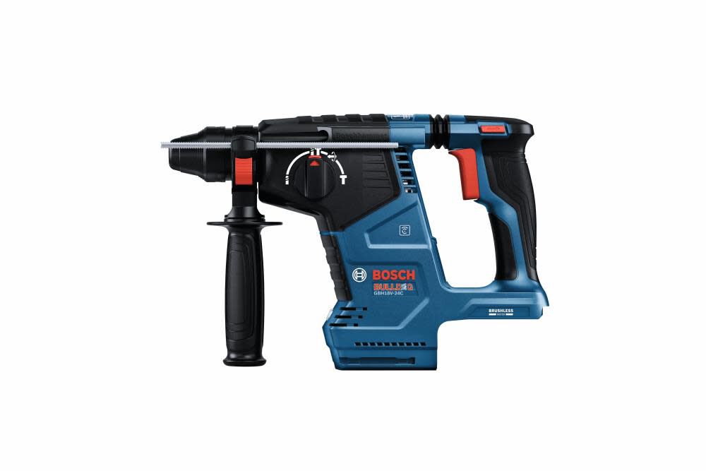 Bulldog 18-volt 8-Amp Sds-plus Variable Speed Cordless Rotary Hammer Drill (2-Batteries Included) GBH18V-24CK24