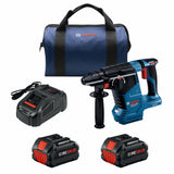 Bulldog 18-volt 8-Amp Sds-plus Variable Speed Cordless Rotary Hammer Drill (2-Batteries Included) GBH18V-24CK24