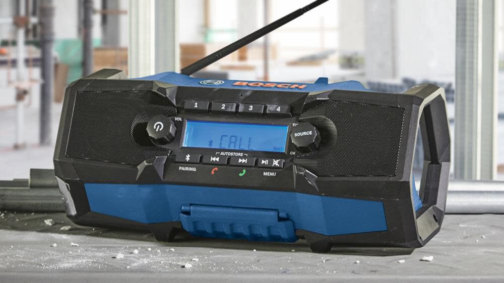 18-volt Water Resistant Cordless Bluetooth Compatibility Jobsite Bluetooth Speaker GPB18V-2CN