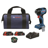 Connected Ready 18-volt 1/4-in Brushless Cordless Impact Driver (2-Batteries Included, Charger Included and Soft Bag included) GDR18V-1860CB25