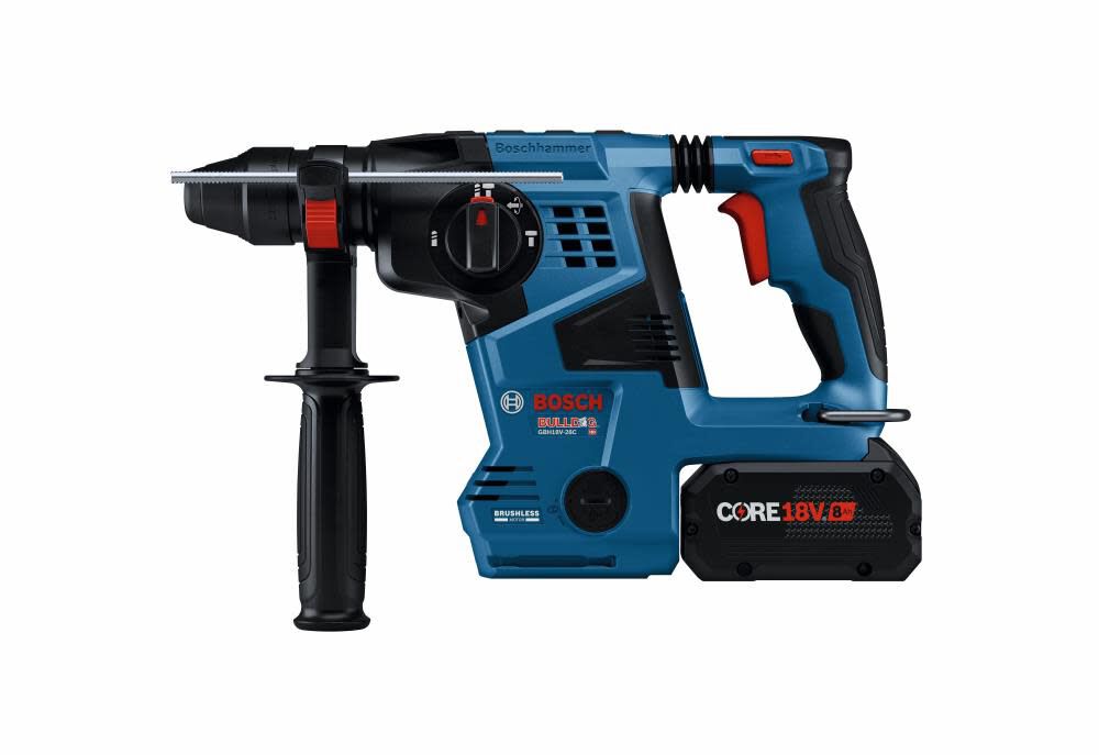 18-volt 8-Amp Sds-plus Variable Speed Cordless Rotary Hammer Drill (2-Batteries Included) GBH18V-28CK28