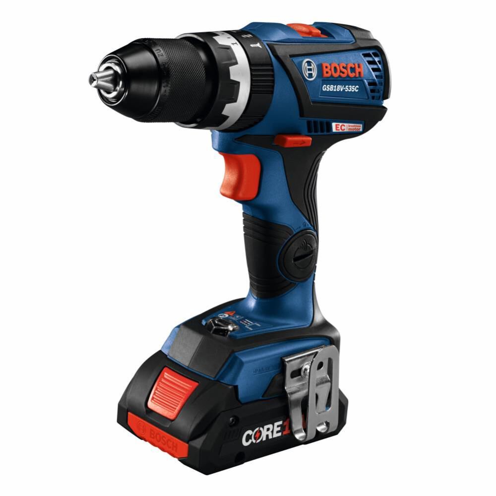 1/2-in 18-volt 4-Amp Variable Speed Brushless Cordless Hammer Drill (1-Battery Included) GSB18V-535CB15