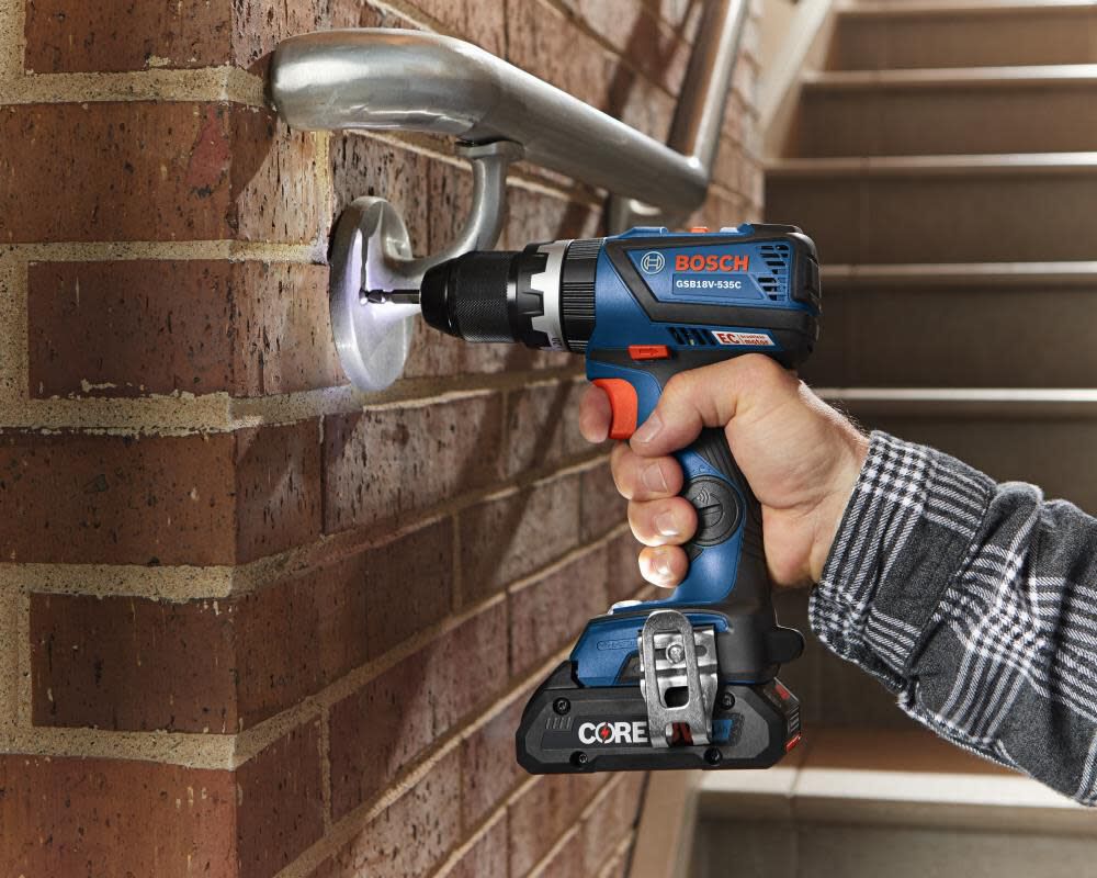 1/2-in 18-volt 4-Amp Variable Speed Brushless Cordless Hammer Drill (1-Battery Included) GSB18V-535CB15