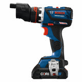 18-volt 1/2-in Keyless Brushless Right Angle Cordless Drill (1-Battery Included, Charger Included and Soft Bag included) GSR18V-535FCB15