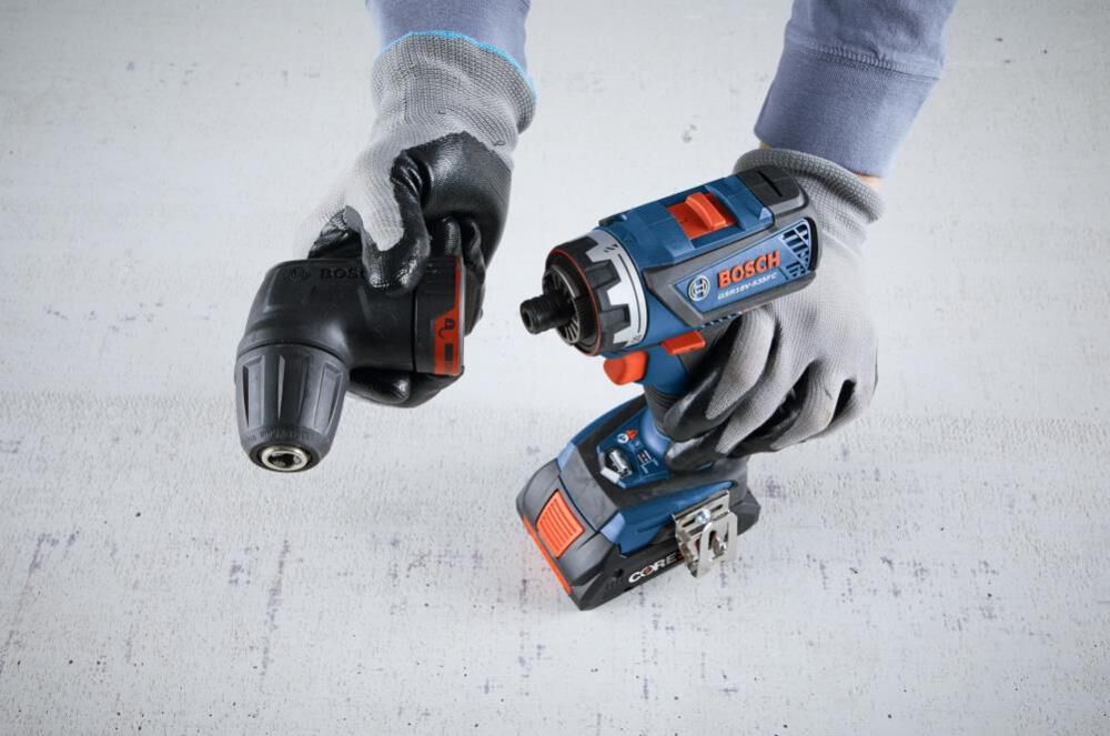 18-volt 1/2-in Keyless Brushless Right Angle Cordless Drill (1-Battery Included, Charger Included and Soft Bag included) GSR18V-535FCB15