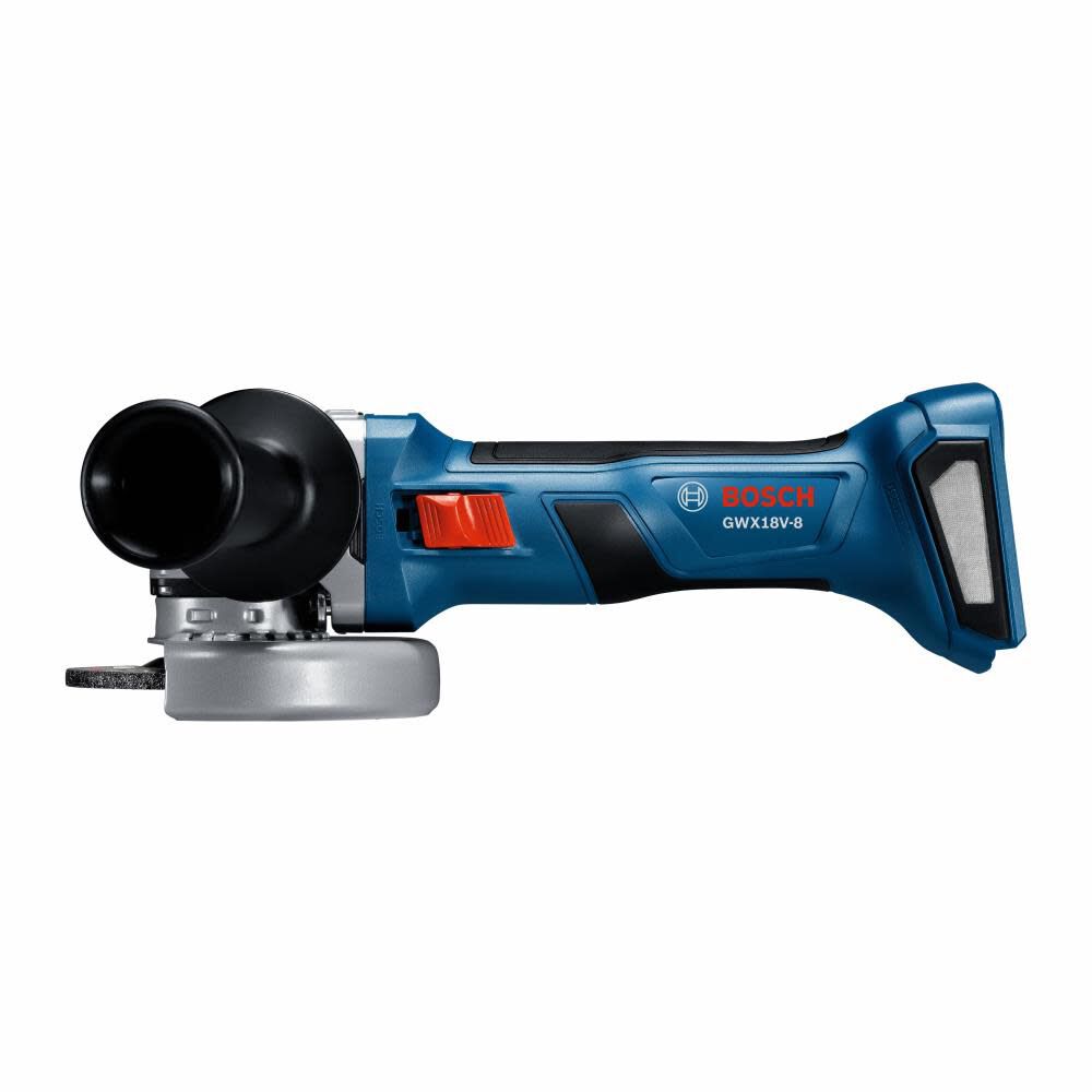 X-LOCK 4.5-in 18-volt Sliding Switch Brushless Cordless Angle Grinder (Tool Only) GWX18V-8N