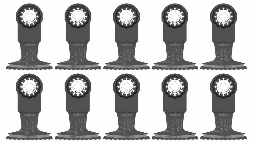 2-1/2 In. Starlock Oscillating Multi Tool Bi-Metal Plunge Cut Blade 10 pk. OSL212F-10