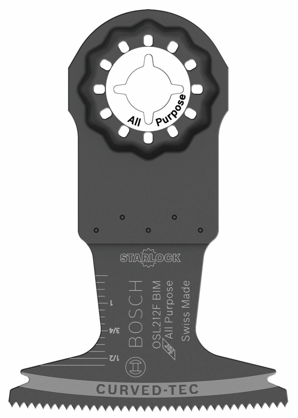 2-1/2 In. Starlock Oscillating Multi Tool Bi-Metal Plunge Cut Blade OSL212F