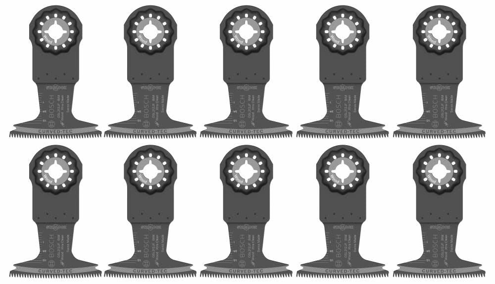 2-1/2 In. Starlock Oscillating Multi Tool Bi-Metal Xtra-clean Clean Plunge Cut Blade 10 pk. OSL212JF-10