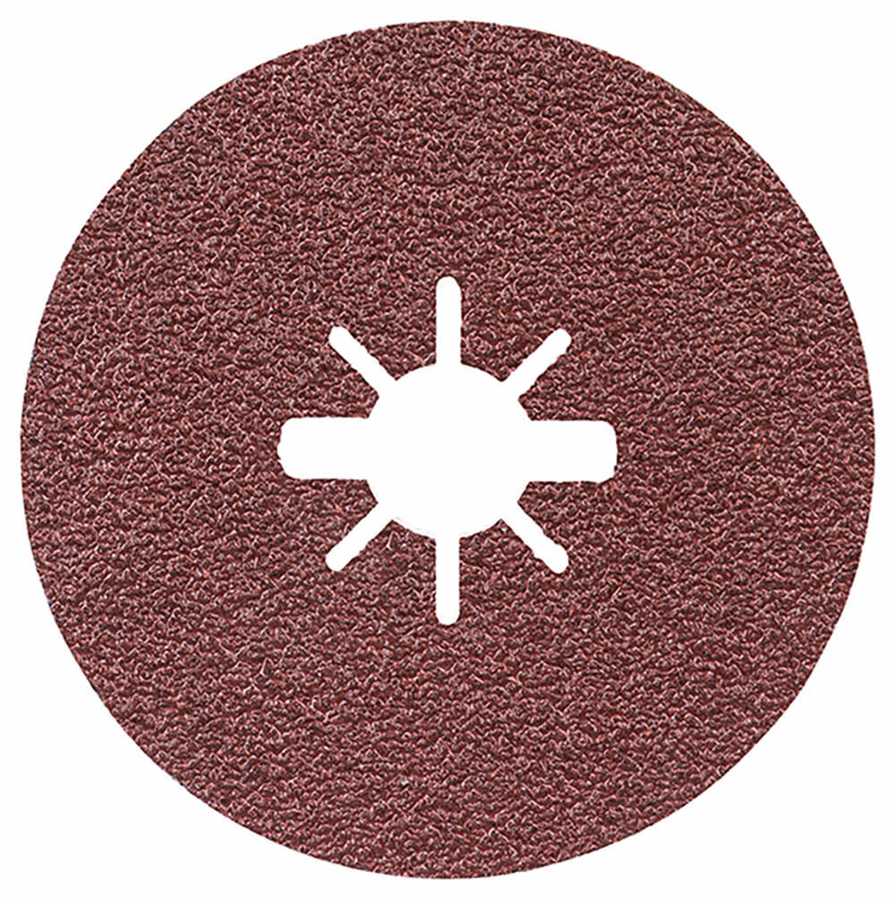 25 pc. 4-1/2 In. 24 Grit X-LOCK Coarse Grit Abrasive Fiber Discs FBX4524